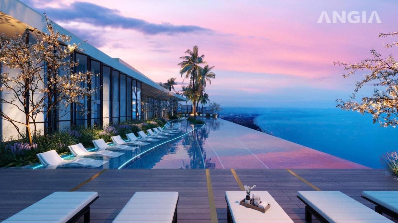 The Song Apartment Near The Beach - Havilla Vung Tau Exteriör bild