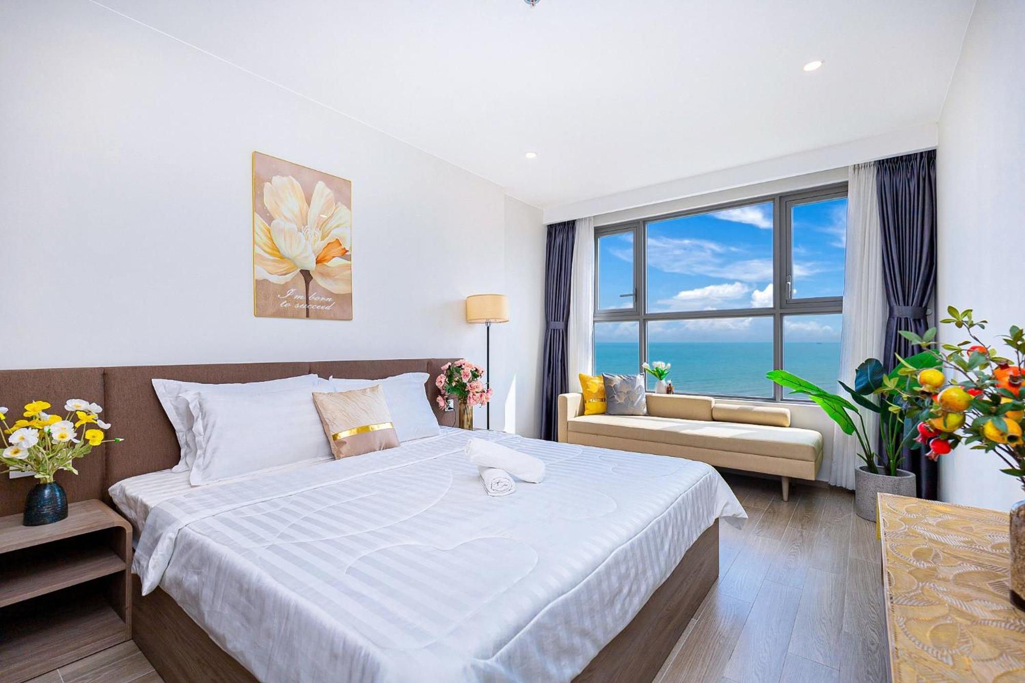 The Song Apartment Near The Beach - Havilla Vung Tau Exteriör bild