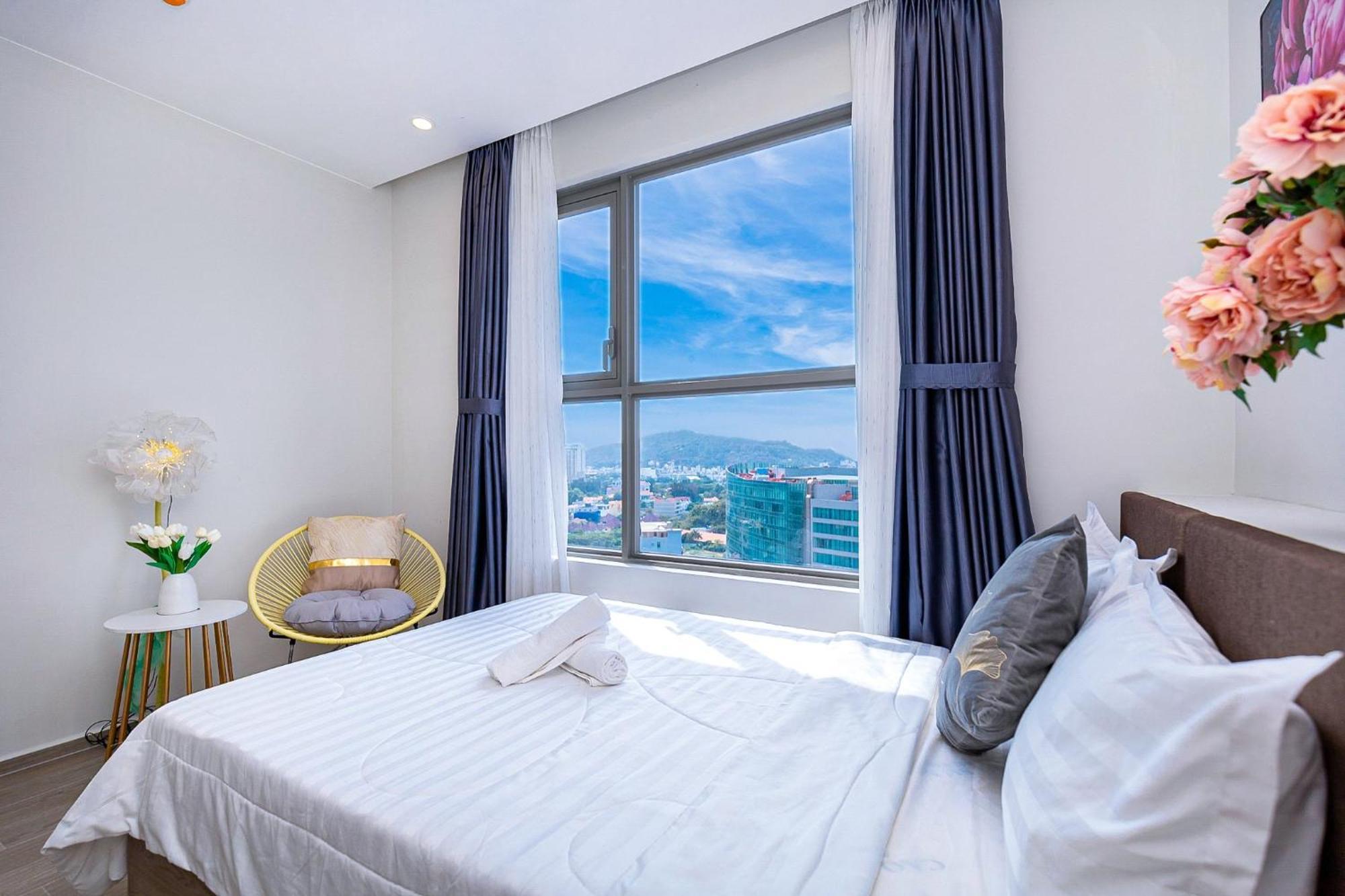 The Song Apartment Near The Beach - Havilla Vung Tau Exteriör bild