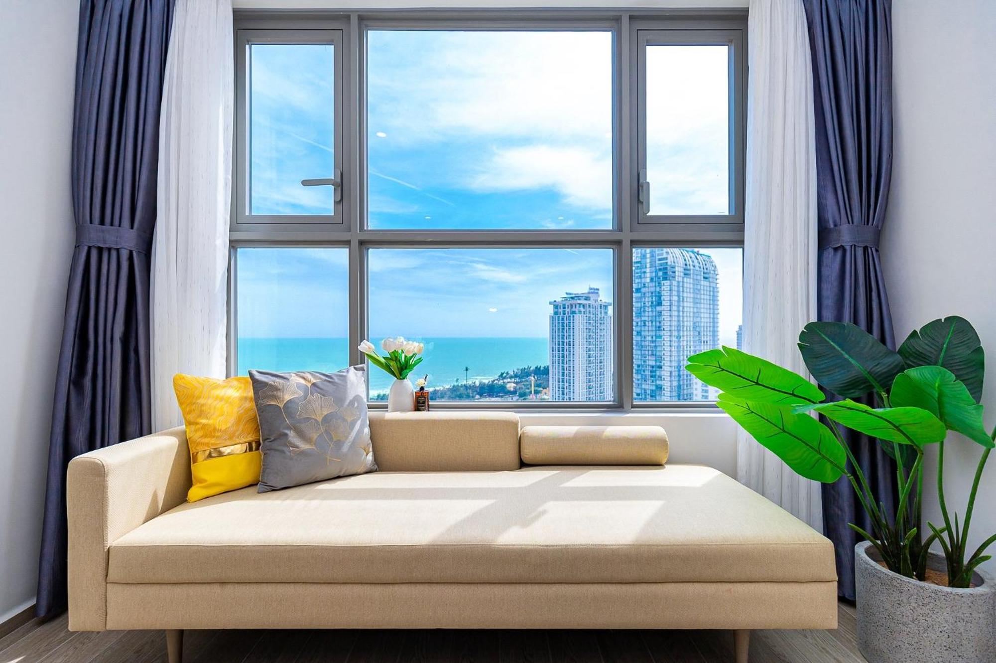 The Song Apartment Near The Beach - Havilla Vung Tau Exteriör bild