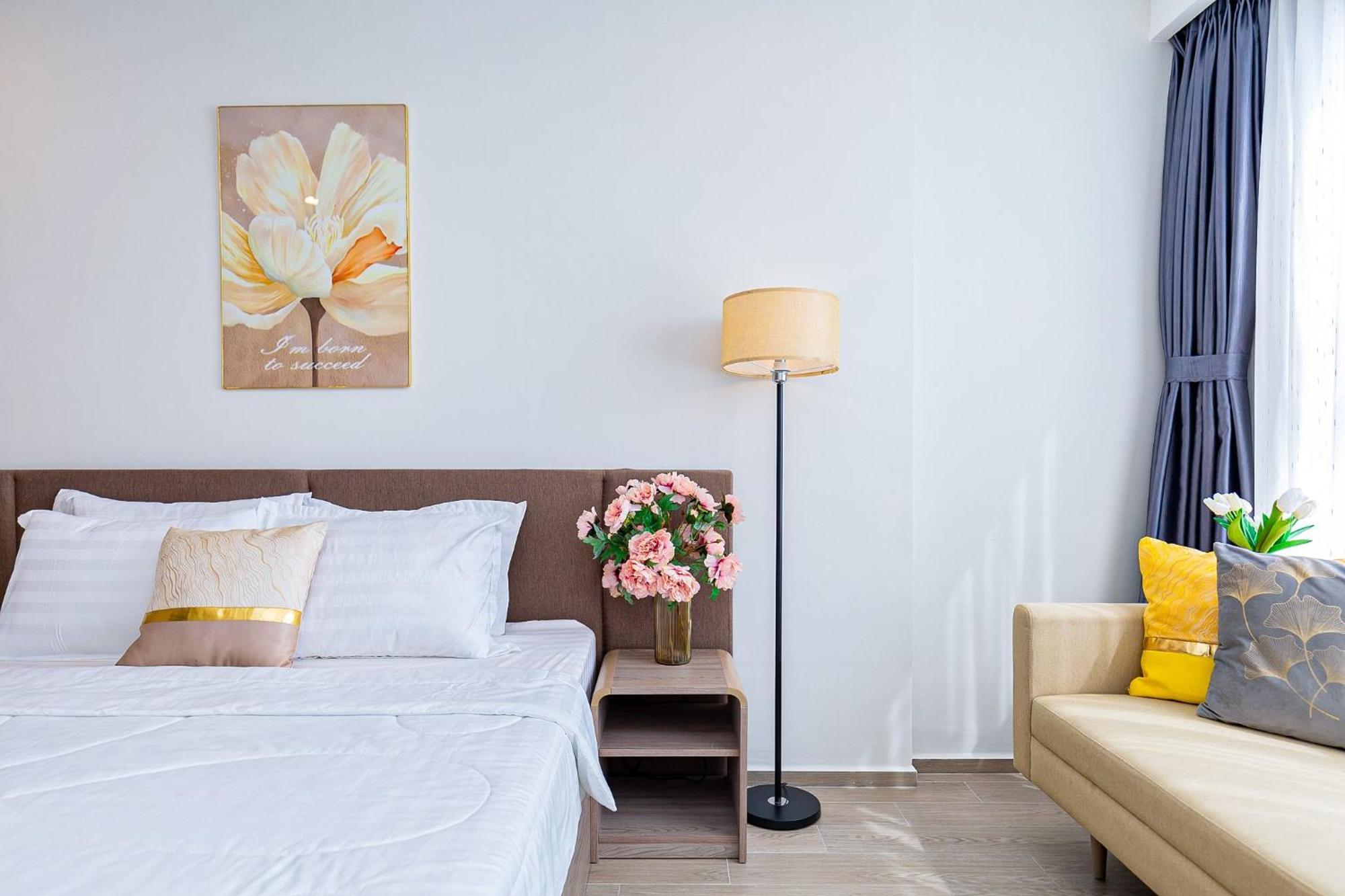 The Song Apartment Near The Beach - Havilla Vung Tau Exteriör bild
