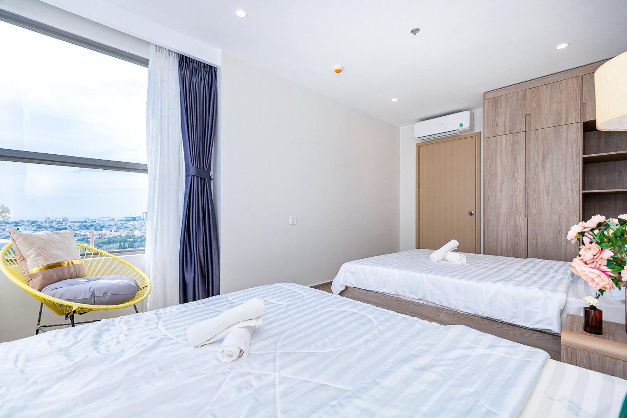 The Song Apartment Near The Beach - Havilla Vung Tau Exteriör bild