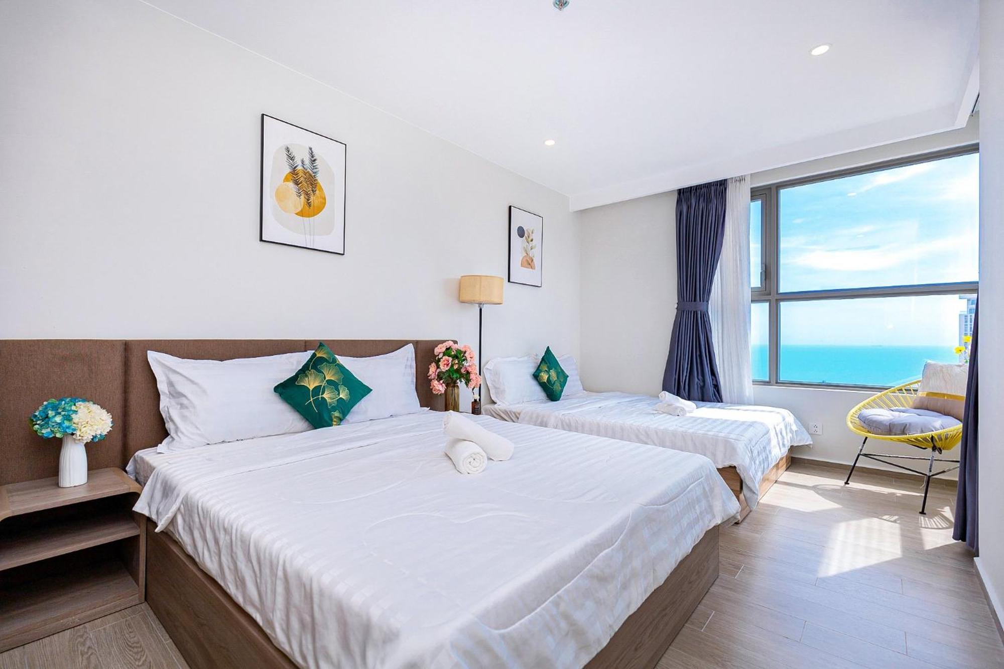 The Song Apartment Near The Beach - Havilla Vung Tau Exteriör bild