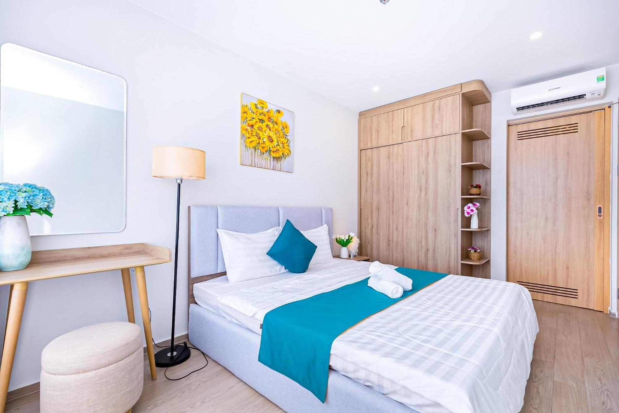 The Song Apartment Near The Beach - Havilla Vung Tau Exteriör bild