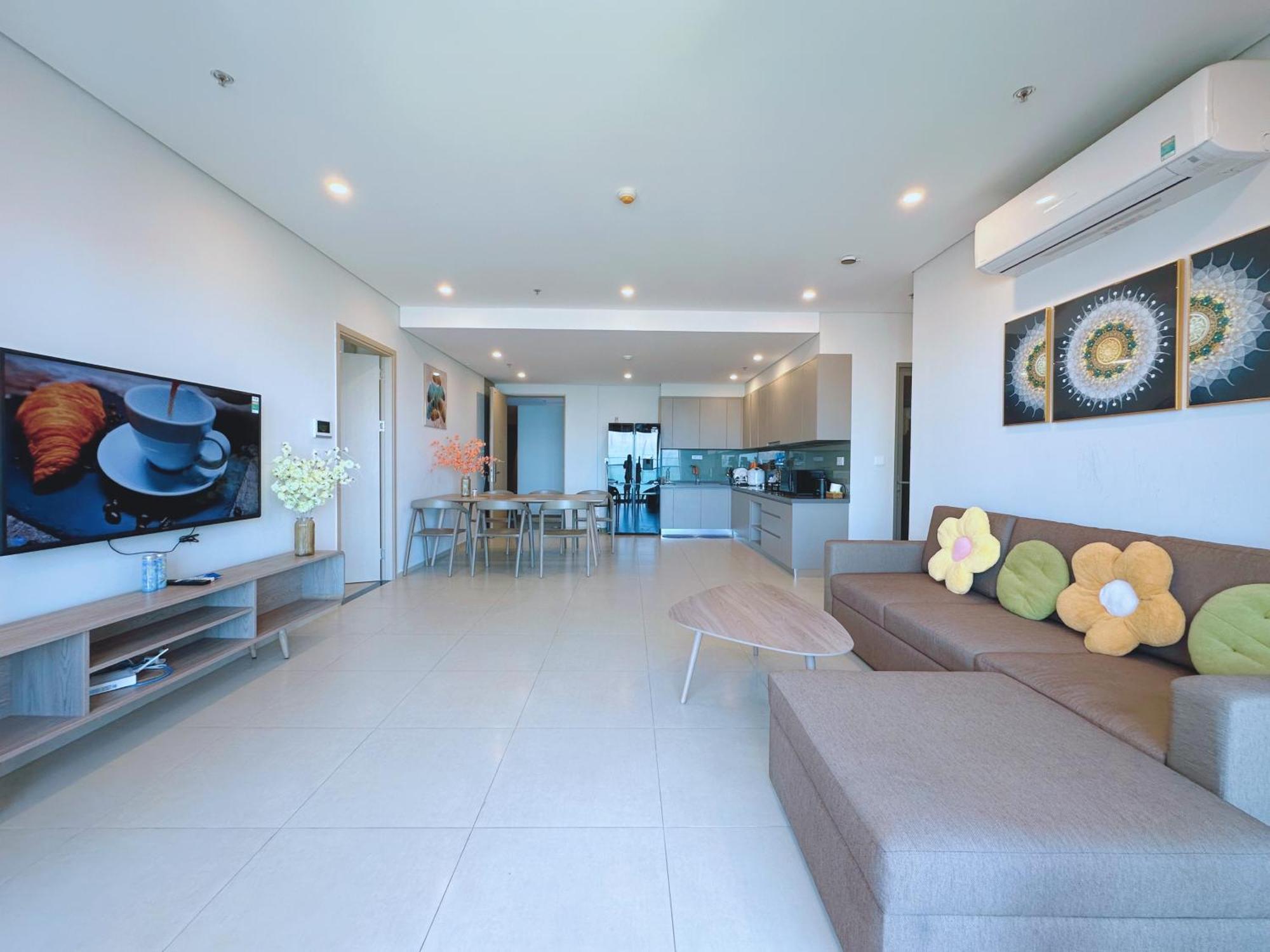The Song Apartment Near The Beach - Havilla Vung Tau Exteriör bild