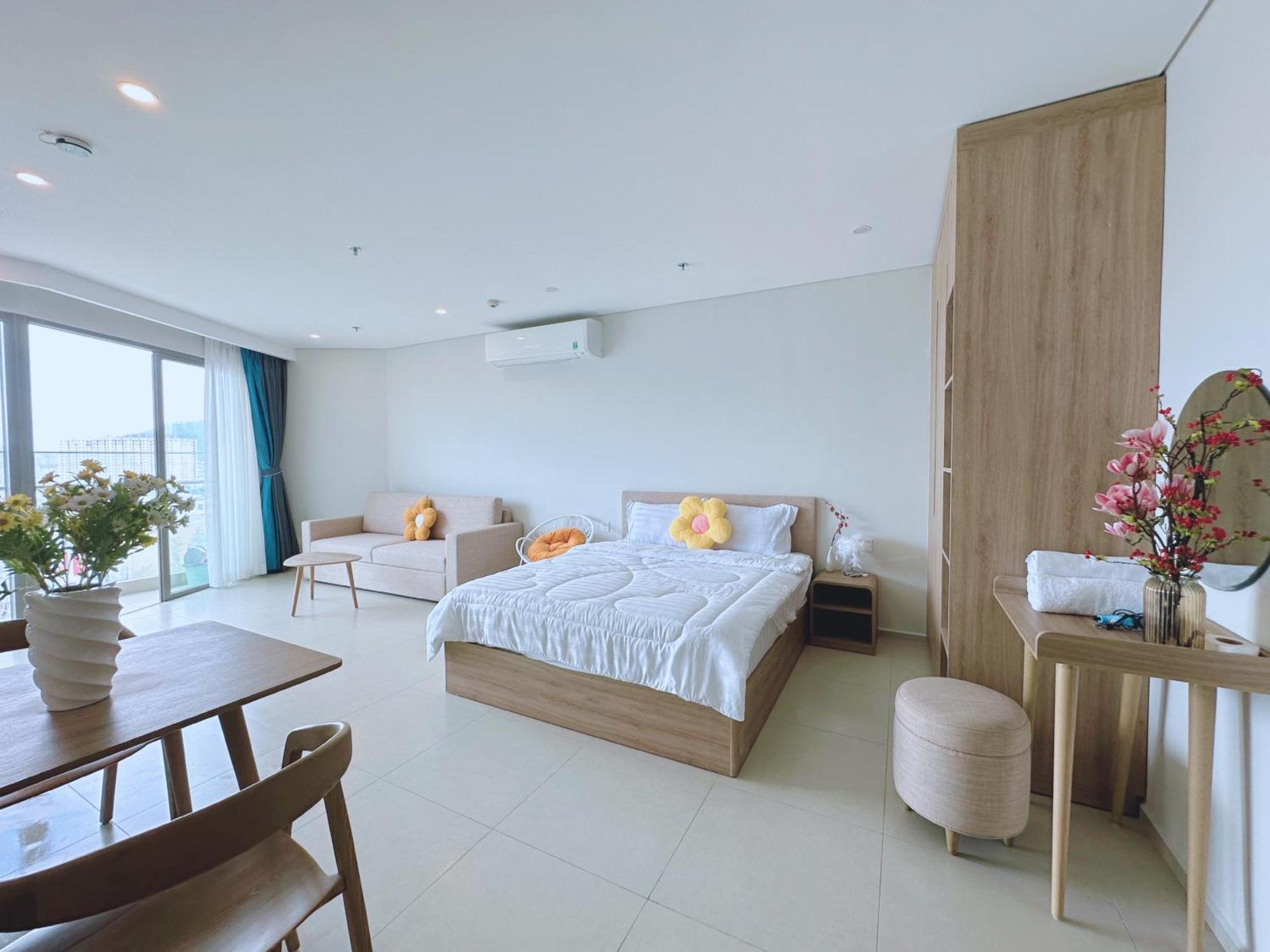The Song Apartment Near The Beach - Havilla Vung Tau Exteriör bild